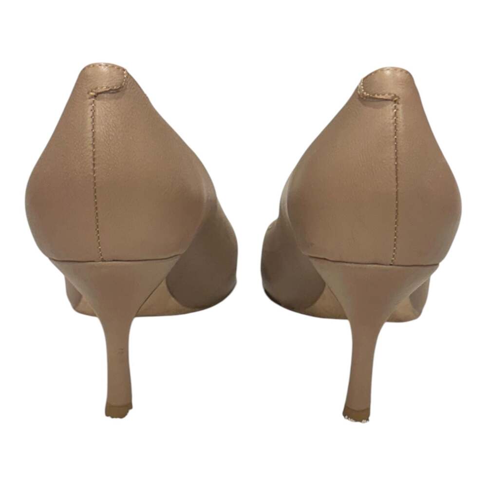 ALLY The All-Day Heel Nude Leather Pointed Toe Pumps Size 7 1/2 - Picture 5 of 7